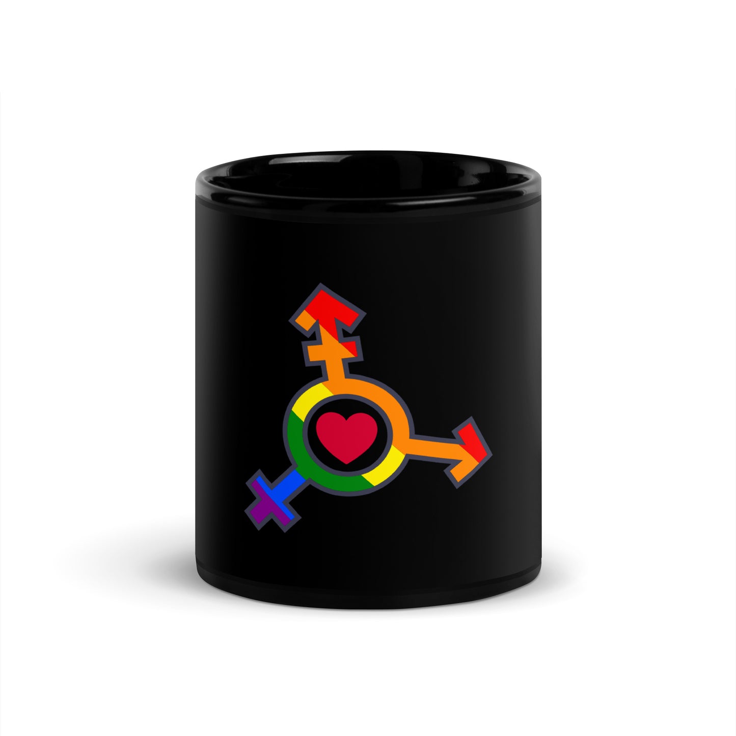 Black Glossy Mug pride